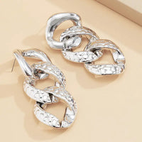 GeoChic Earrings - Silver