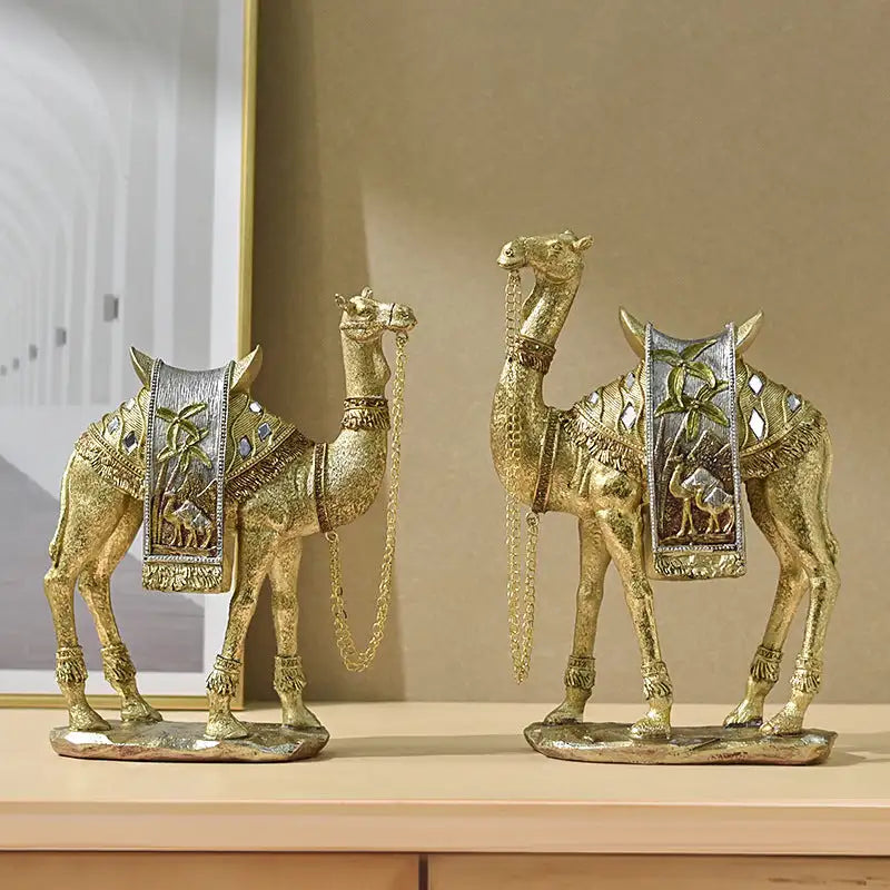 Golden Camel Luxe Decor Wine Cabinet Charm