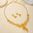 Hollow Lace Bridal Set - 3color