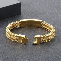 Tigereye Titan Men’s Curved Bracelet