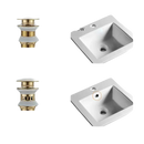 Sink drain comparison.