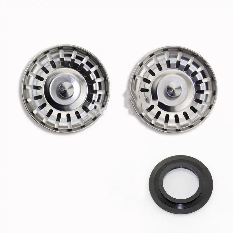 SinkMate Funnel Filter Set - Filter cover plus a silicon ri
