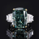 Diamond Ice Crush Silver Ring