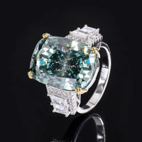 Diamond Ice Crush Silver Ring