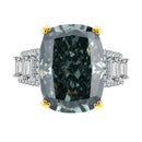 Diamond Ice Crush Silver Ring