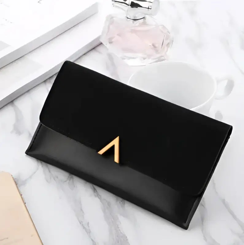 Gorgeous Gold Accent Clutch Trendy Smartflex Wallet