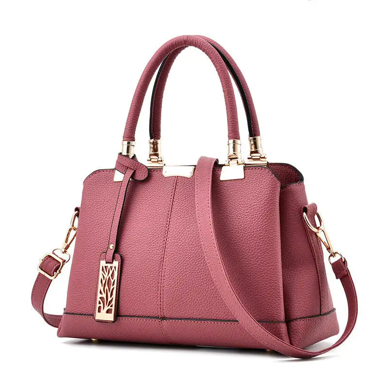 Gorgeous Gold Accent Shoulder Bag