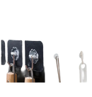Comparison of trendy 20pcs self-adhesive transparent door wall hooks in Grin and Hang product