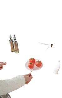 Mounted plastic wrap dispenser on trendy transparent door wall hook with 20pcs self-adhesive hooks