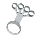GripEase: Silicone Hand Trainer for Pain Relief - Grey