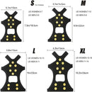 2pcs 10 Steel Studs Crampons Snow Grips Cleats for Ice and Snow Anti-Slip Rubber Traction Cleats Hiking Walking