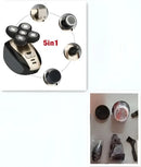 GroomPro 5-in-1 Rechargeable Shaving Kit - Black gold set