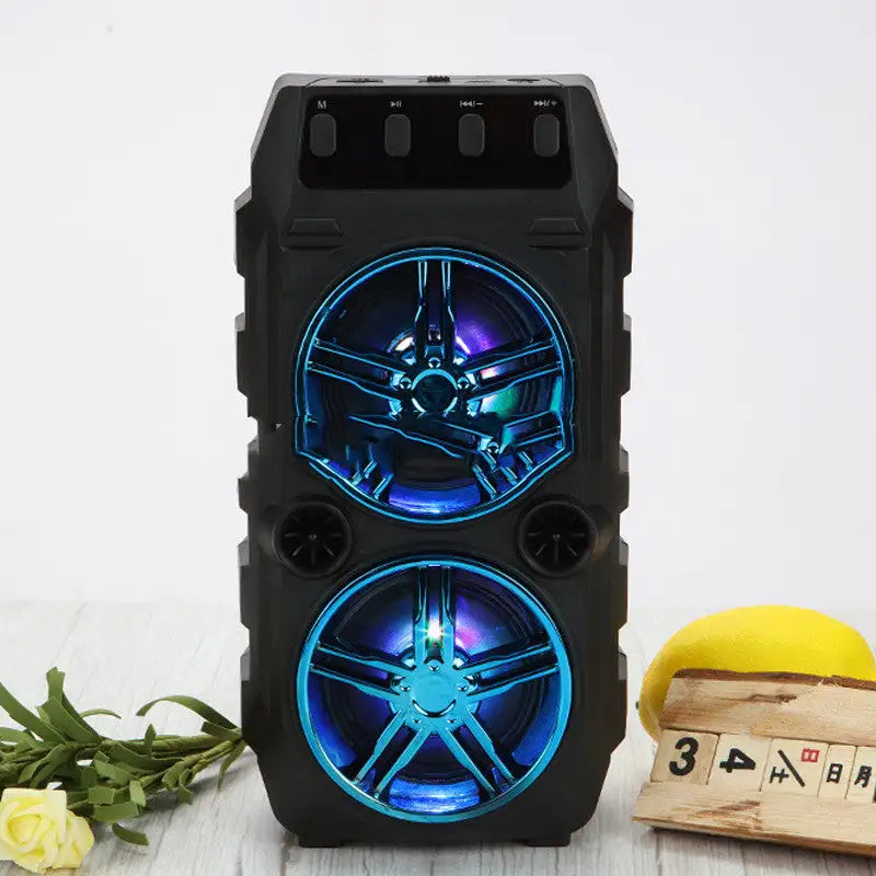 Groovy Black Bluetooth Speaker With Card Support