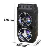 DualBlast Wireless Outdoor Bluetooth Speaker