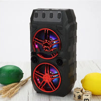 DualBlast Wireless Outdoor Bluetooth Speaker - Red