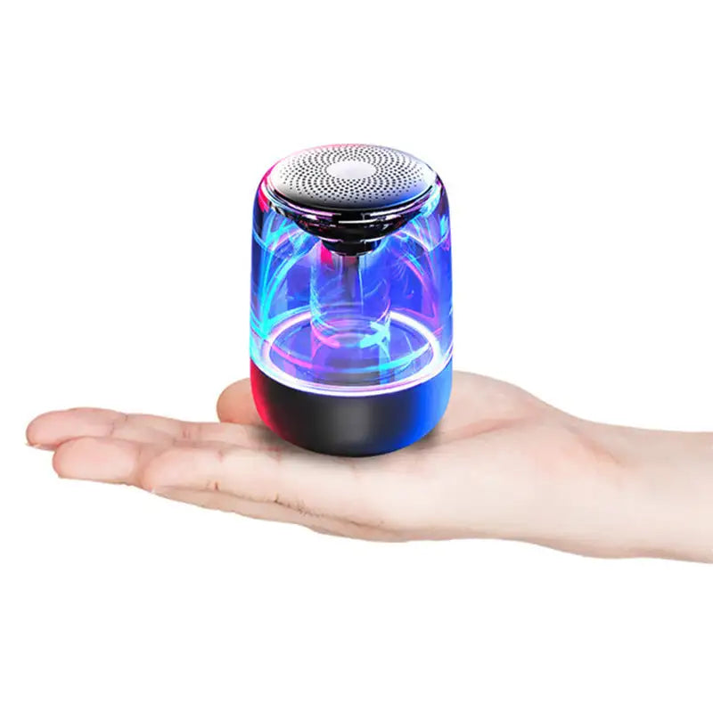 Groovy Glowing Bluetooth Speaker Powerful Bass Fun