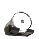 Weight plate storage rack.