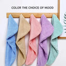 Microfiber Hair Towel Wrap for Women Shower Spa Head Wrap Hair Drying Hat Turban Microfiber Terry Dry Absorbent Quick