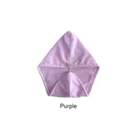 Microfiber Hair Towel Wrap for Women Shower Spa Head Wrap Hair Drying Hat Turban Microfiber Terry Dry Absorbent Quick
