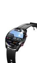 Black smart watch.