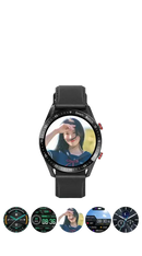 Smartwatch with customizable face.