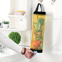 Garbage Bag Storage Kitchen Garbage Organizer Plastic Bag Holder Organizing Hanging Garbage Collection Storage Bag