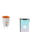 Smart plug with phone control.
