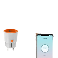 Smart plug with phone control.