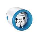 White and blue power plug.