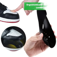 Black shoe insert.
