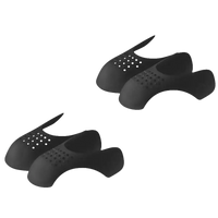 Black silicone shoe inserts.