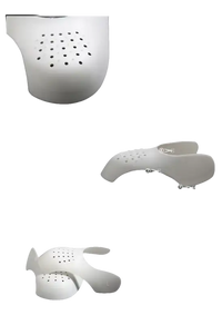 Shoe shield features.