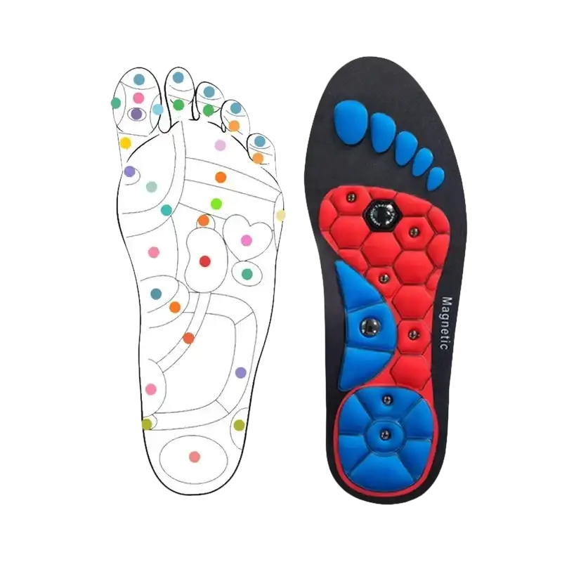 Happy Feet Acupoint Massage Orthopedic Insole Magnetic