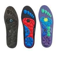 Magnetic massage insoles.