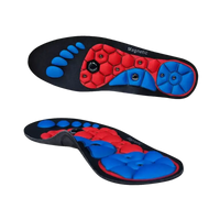 Pair of magnetic shoe insoles.