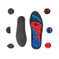 Magnetic massage shoe insoles.