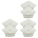 White heel cushion inserts.
