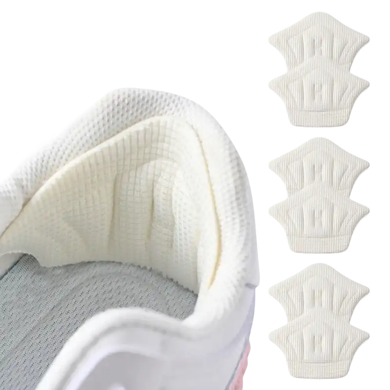 Happy Feet insmarco Patch Heel Pads Adjustable Size Insoles