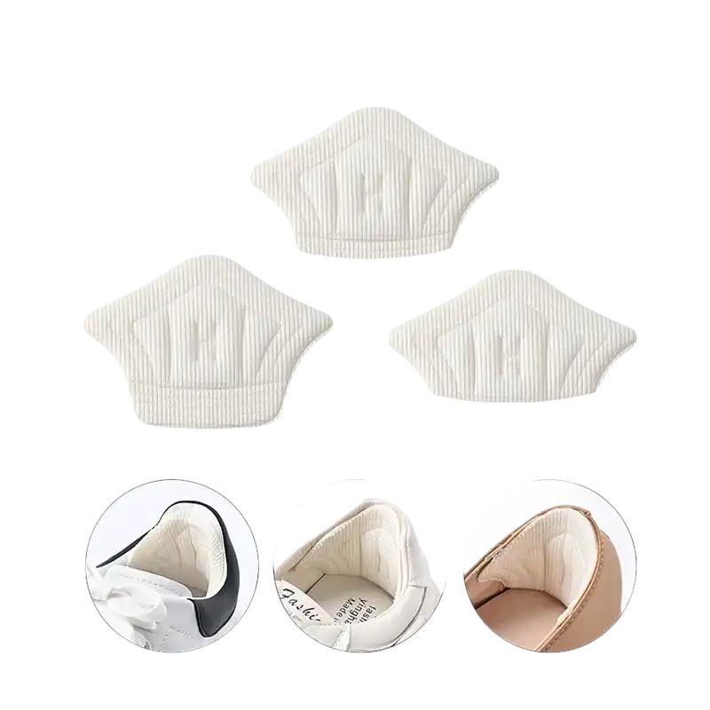 Happy Feet insmarco Patch Heel Pads Adjustable Size Insoles