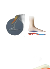 Orthopedic insole advertisement.