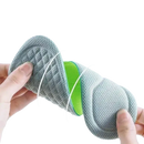 Gray cushioned shoe inserts.