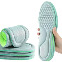 Wormwood deodorizing soft insoles.