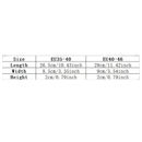 Size chart for shoes.