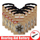 Hearing Aid Batteries 60 PCS Rayovac PEAK 1.45V High Performance 312 312A A312 PR41. Battery For BTE CIC RIC OE Hearing