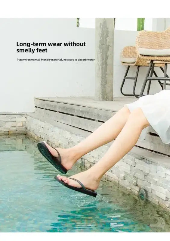 Printing Slippers Women’s Flip Flops Herringbone Slipper Clip Foot Beach Slides Soft Sole Platform Flip Flops Non Slip