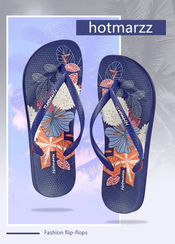 Printing Slippers Women’s Flip Flops Herringbone Slipper Clip Foot Beach Slides Soft Sole Platform Flip Flops Non Slip
