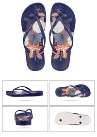 Printing Slippers Women’s Flip Flops Herringbone Slipper Clip Foot Beach Slides Soft Sole Platform Flip Flops Non Slip