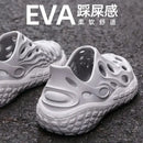 Hole Shoes Men’s Summer Outdoor Wear Platform Non-slip Eva Deodorant Breathable Sandals Beach Trend Slippers Men