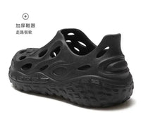 Hole Shoes Men’s Summer Outdoor Wear Platform Non-slip Eva Deodorant Breathable Sandals Beach Trend Slippers Men
