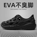 Hole Shoes Men’s Summer Outdoor Wear Platform Non-slip Eva Deodorant Breathable Sandals Beach Trend Slippers Men